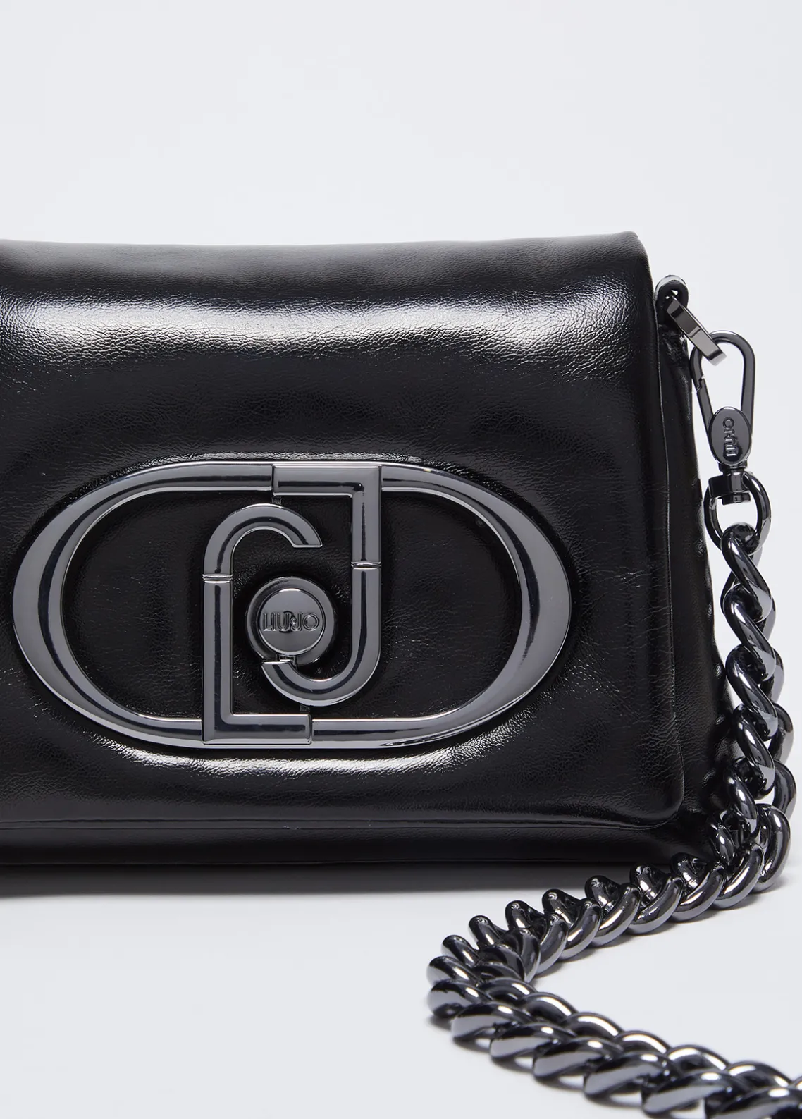 Liu Jo Bolso pequeño laminado LaPuffy-Mujer Bolsos Bandoleras|Lapuffy