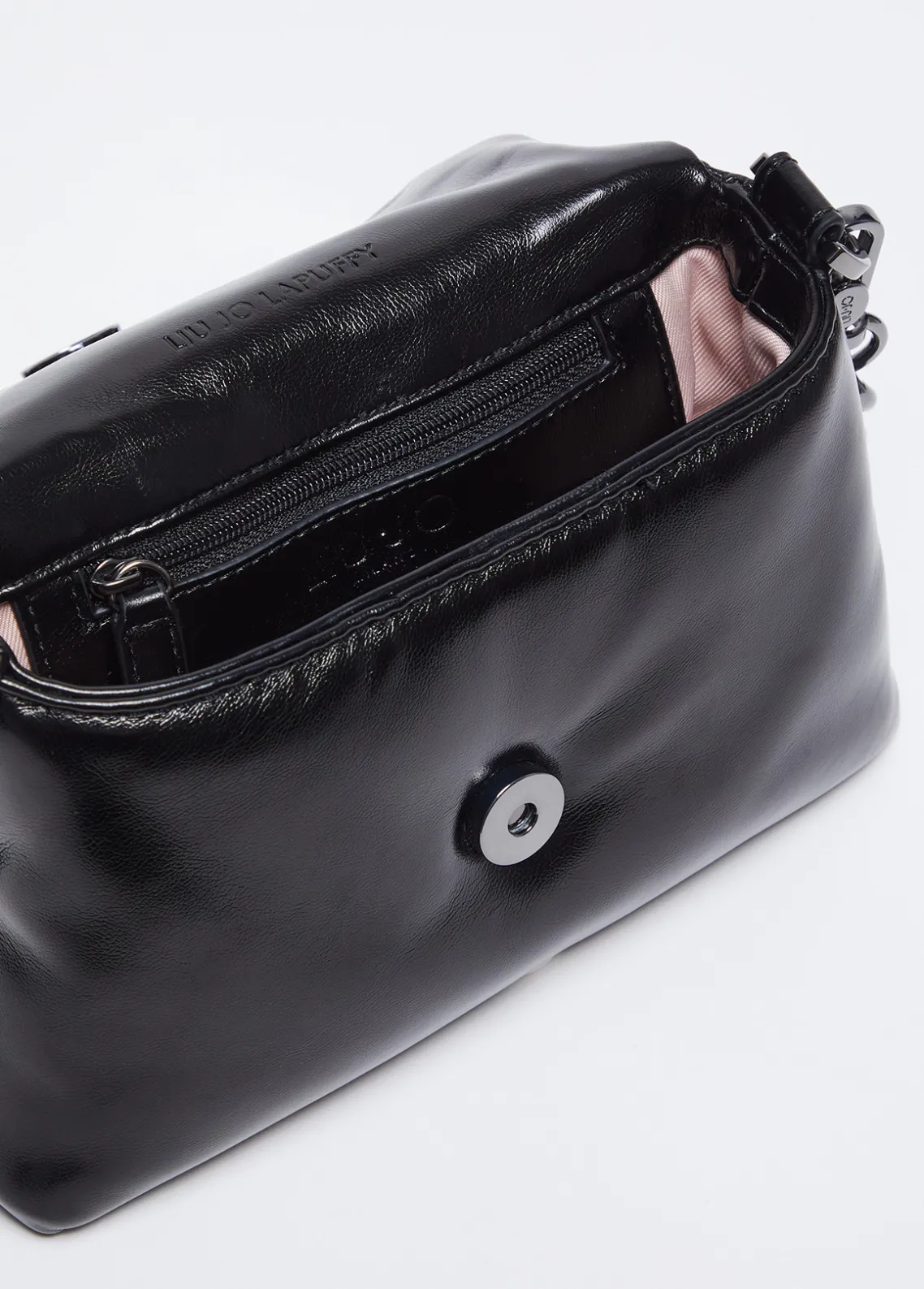 Liu Jo Bolso pequeño laminado LaPuffy-Mujer Bolsos Bandoleras|Lapuffy