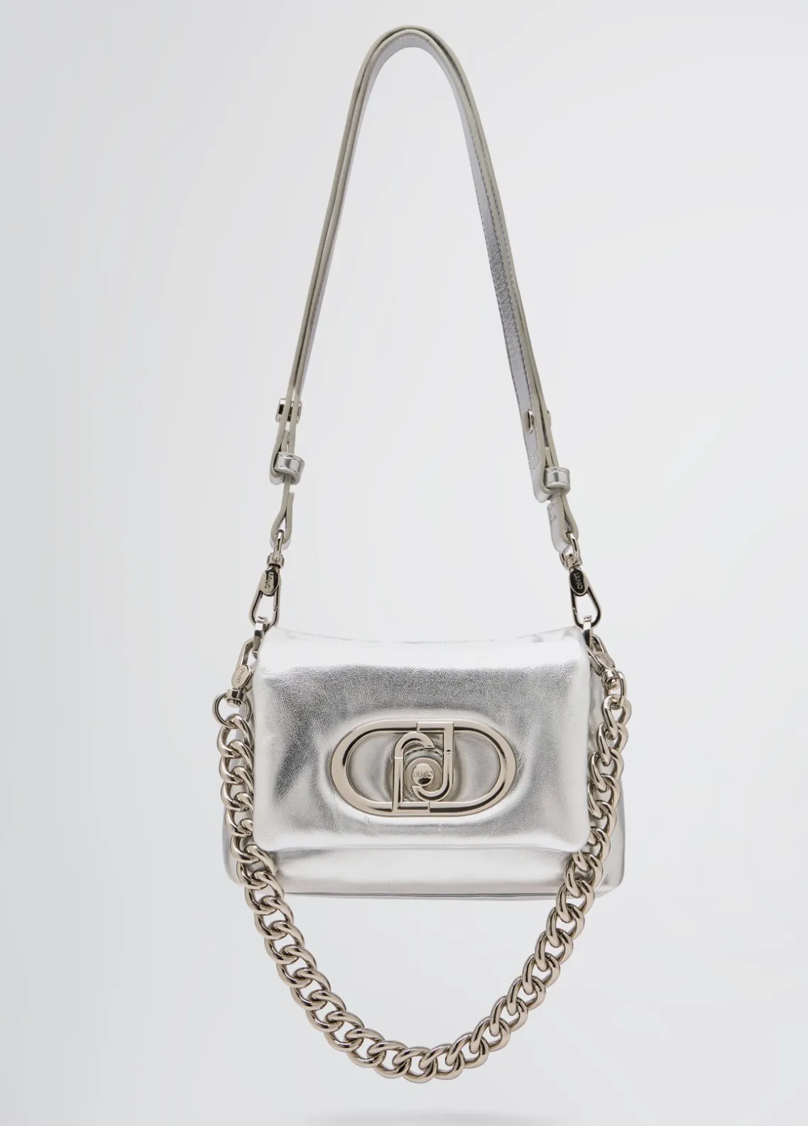 Liu Jo Bolso pequeño laminado LaPuffy-Mujer Bolsos Bandoleras|Lapuffy