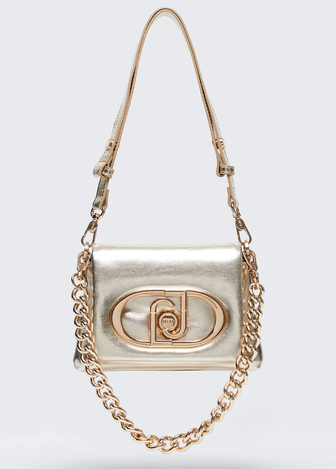 Liu Jo Bolso pequeño laminado LaPuffy-Mujer Bolsos Bandoleras|Lapuffy