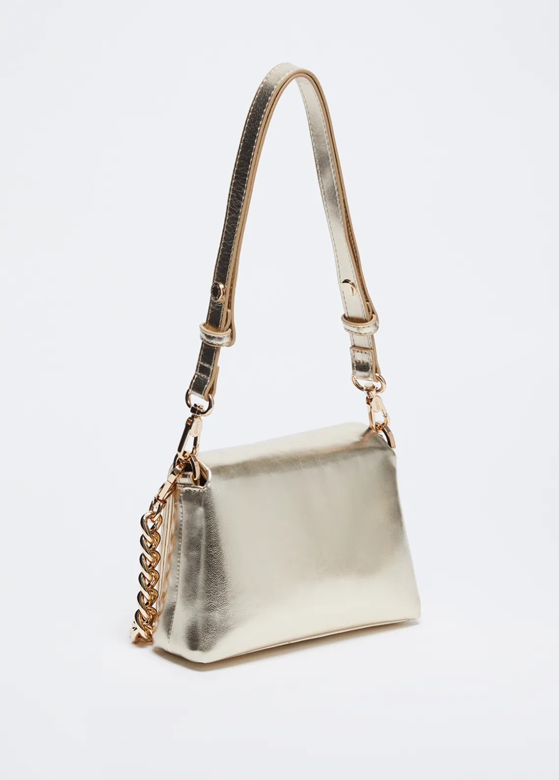 Liu Jo Bolso pequeño laminado LaPuffy-Mujer Bolsos Bandoleras|Lapuffy