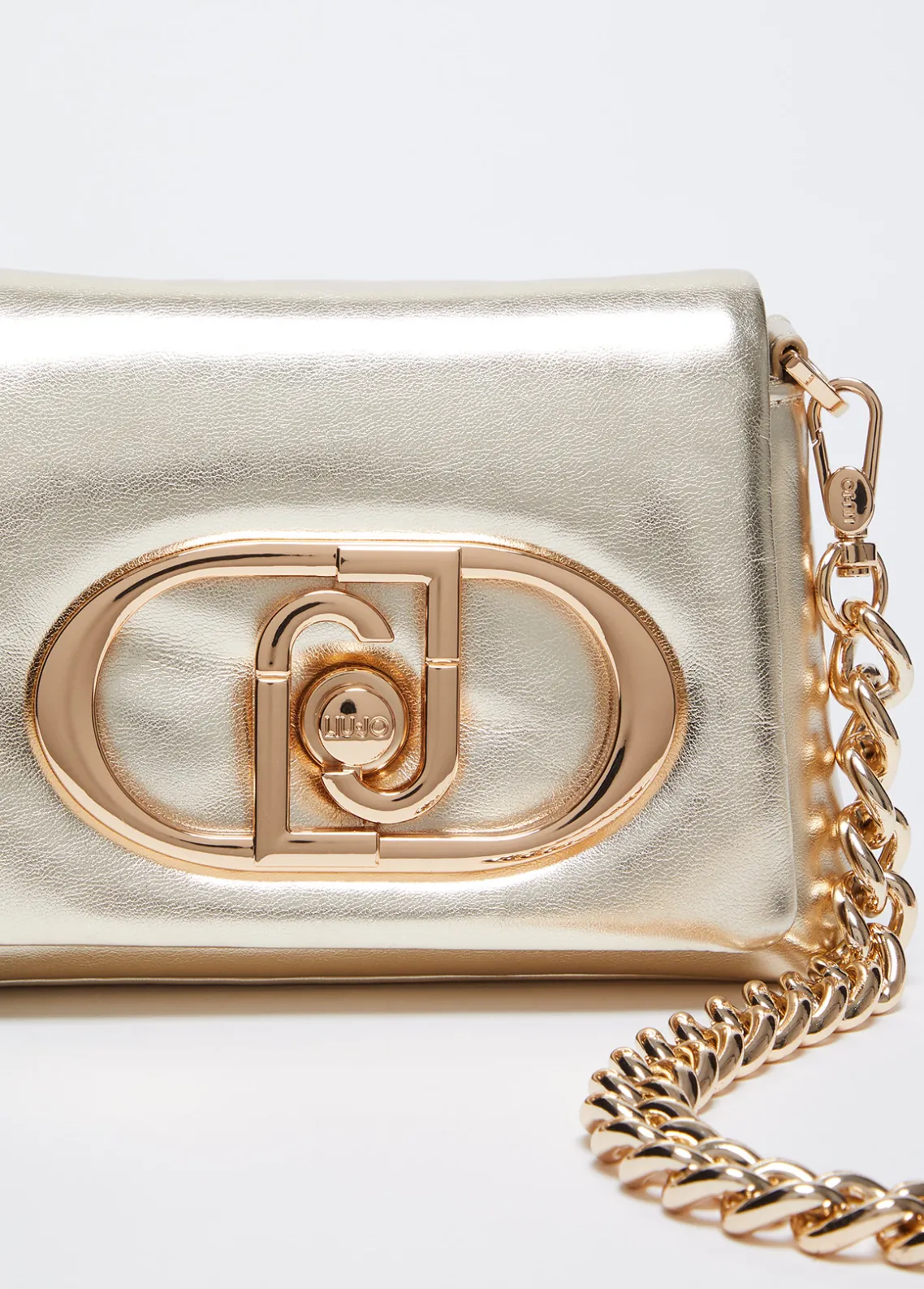 Liu Jo Bolso pequeño laminado LaPuffy-Mujer Bolsos Bandoleras|Lapuffy