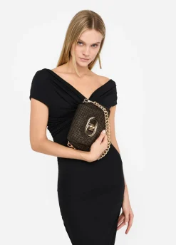 Liu Jo Bolso pequeño LaPuffy con strass-Mujer Bolsos Bandoleras|Lapuffy