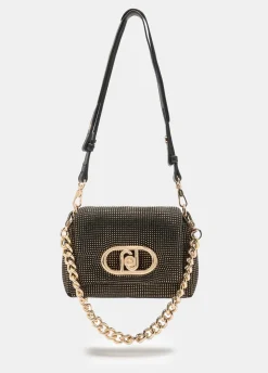 Liu Jo Bolso pequeño LaPuffy con strass-Mujer Bolsos Bandoleras|Lapuffy