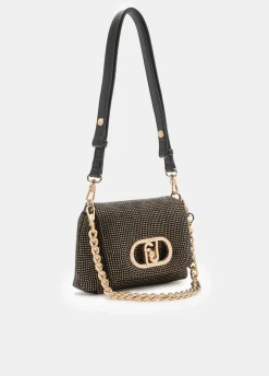 Liu Jo Bolso pequeño LaPuffy con strass-Mujer Bolsos Bandoleras|Lapuffy
