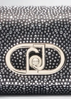 Liu Jo Bolso pequeño LaPuffy con strass-Mujer Bolsos Bandoleras