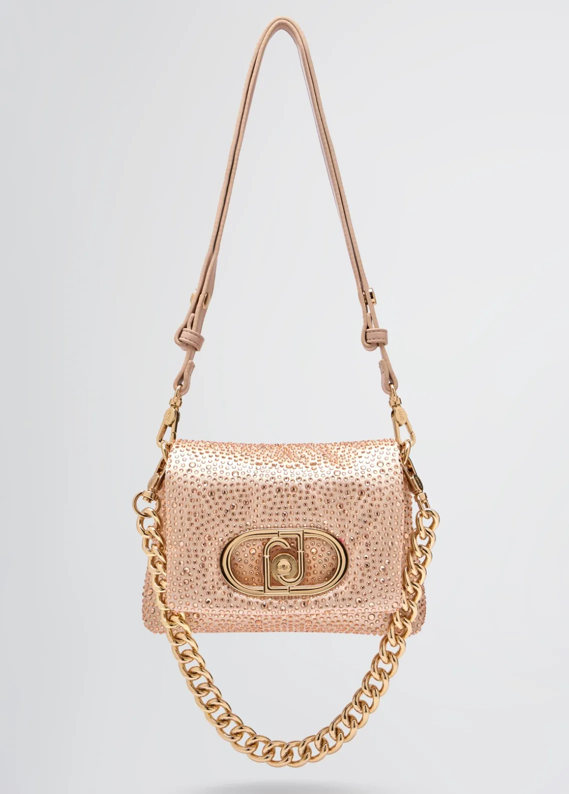 Liu Jo Bolso pequeño LaPuffy con strass-Mujer Bolsos Bandoleras|Lapuffy