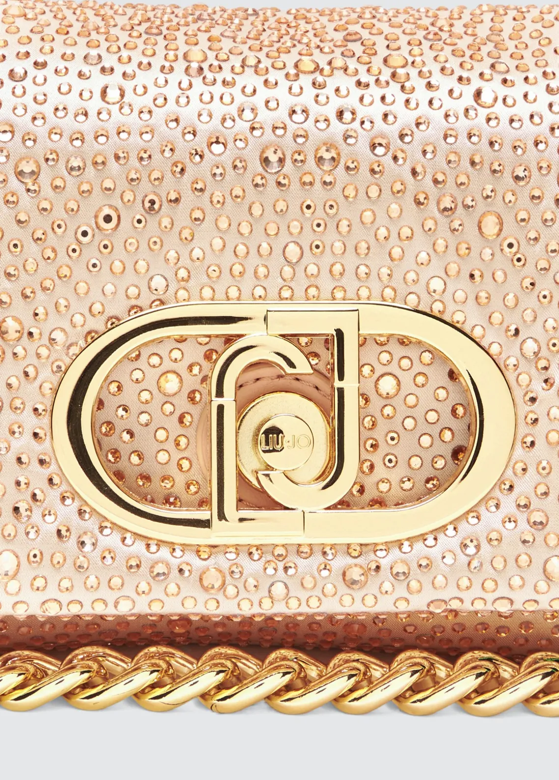Liu Jo Bolso pequeño LaPuffy con strass-Mujer Bolsos Bandoleras|Lapuffy