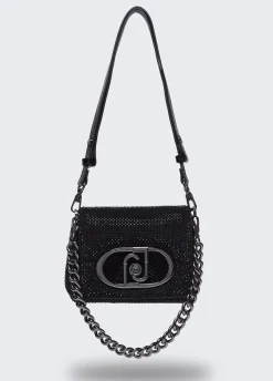 Liu Jo Bolso pequeño LaPuffy con strass-Mujer Bolsos Bandoleras|Lapuffy