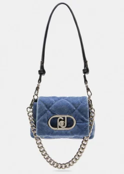 Liu Jo Bolso pequeño LaPuffy de terciopelo-Mujer Bolsos Bandoleras