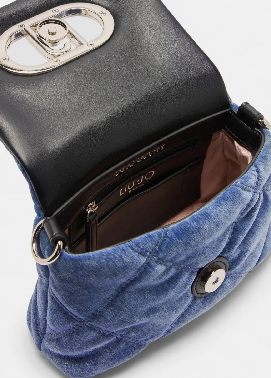 Liu Jo Bolso pequeño LaPuffy de terciopelo-Mujer Bolsos Bandoleras