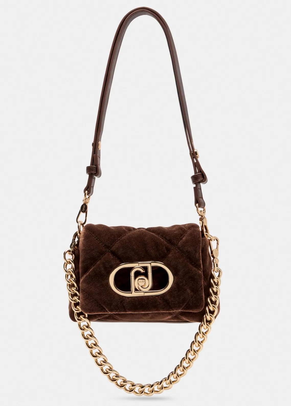 Liu Jo Bolso pequeño LaPuffy de terciopelo-Mujer Bolsos Bandoleras