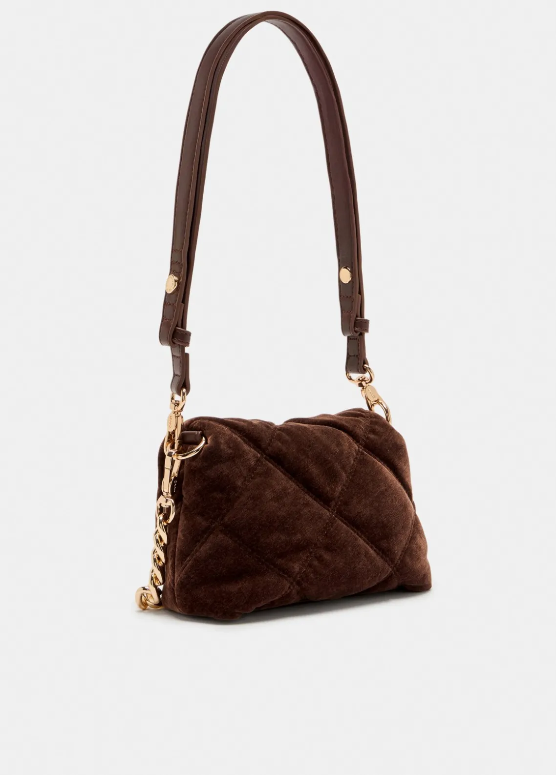 Liu Jo Bolso pequeño LaPuffy de terciopelo-Mujer Bolsos Bandoleras