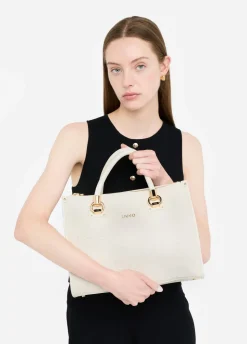 Liu Jo Bolso satchel mediano con logotipo-Mujer Bolsos De Mano