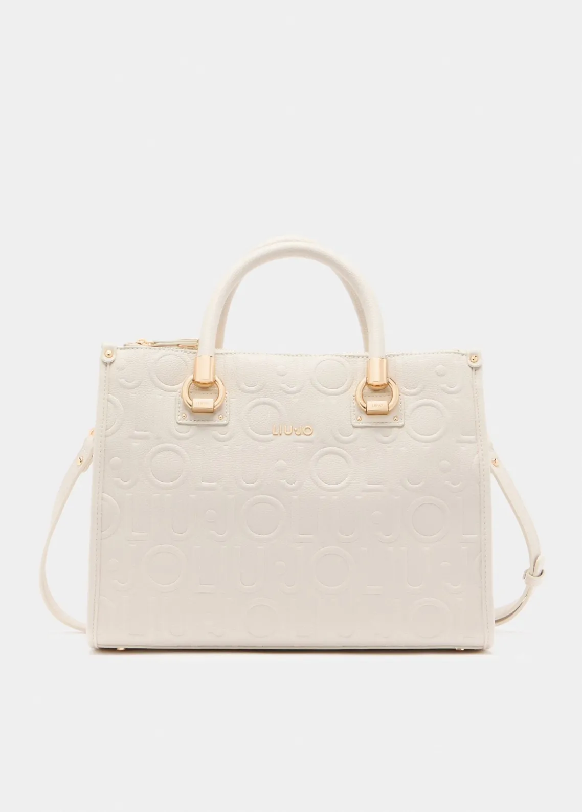 Liu Jo Bolso satchel mediano con logotipo-Mujer Bolsos De Mano