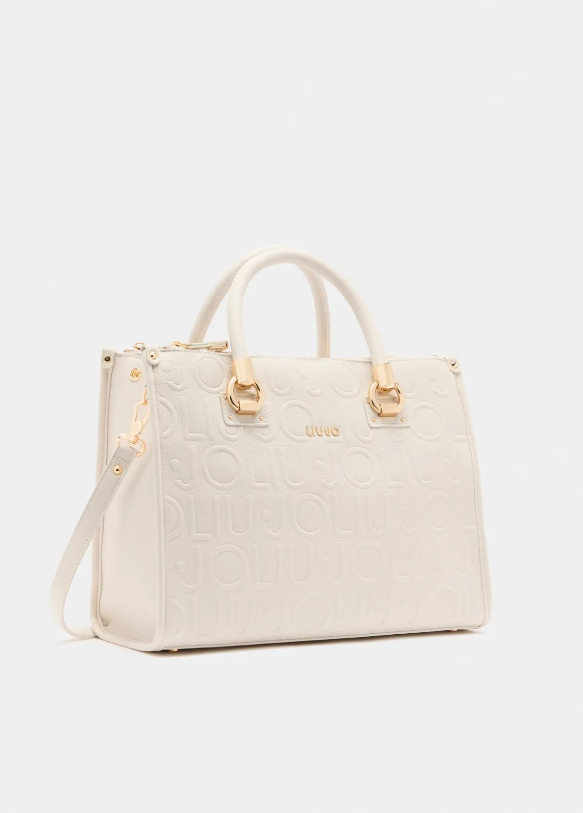 Liu Jo Bolso satchel mediano con logotipo-Mujer Bolsos De Mano