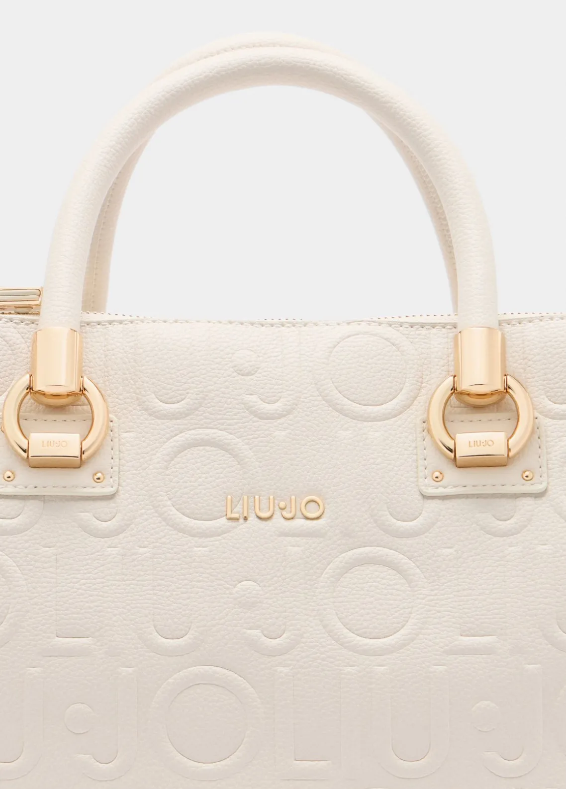 Liu Jo Bolso satchel mediano con logotipo-Mujer Bolsos De Mano