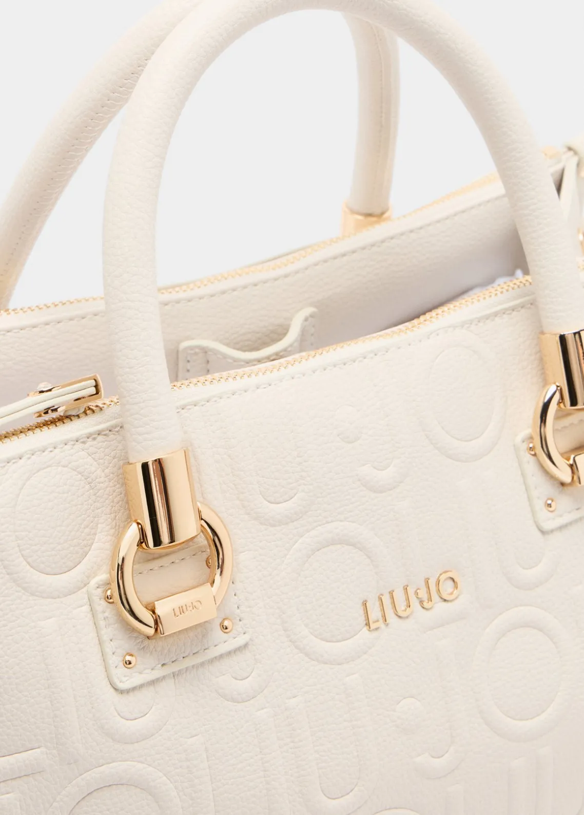 Liu Jo Bolso satchel mediano con logotipo-Mujer Bolsos De Mano