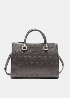 Liu Jo Bolso satchel mediano con logotipo-Mujer Bolsos De Mano