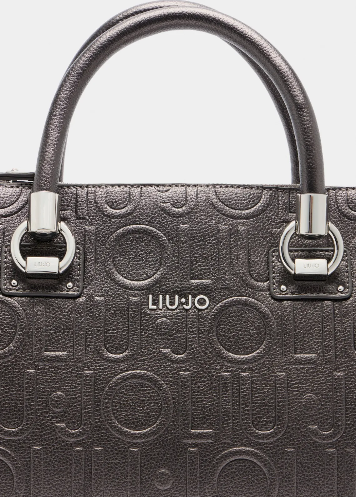 Liu Jo Bolso satchel mediano con logotipo-Mujer Bolsos De Mano