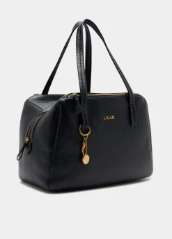 Liu Jo Bolso satchel mediano con charm-Mujer Bolsos De Hombro