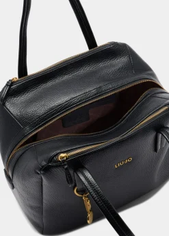 Liu Jo Bolso satchel mediano con charm-Mujer Bolsos De Hombro