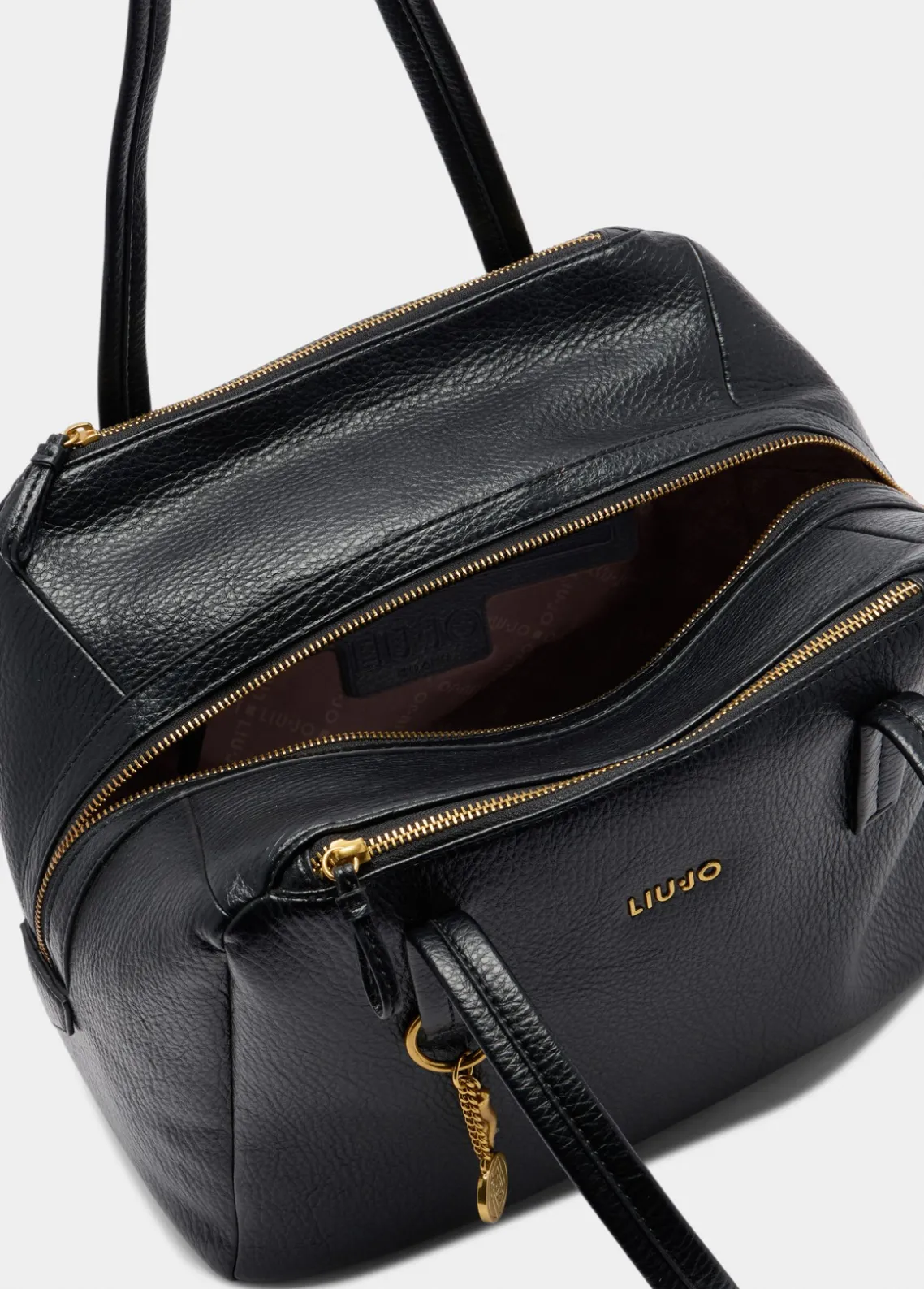 Liu Jo Bolso satchel mediano con charm-Mujer Bolsos De Hombro