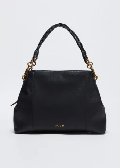 Liu Jo Bolso satchel mediano con logotipo-Mujer Bolsos De Hombro