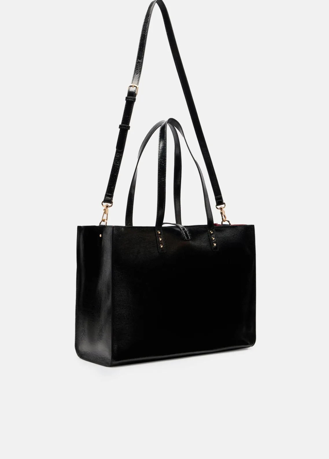 Liu Jo Bolso tote grande brillante-Mujer Tote Bags