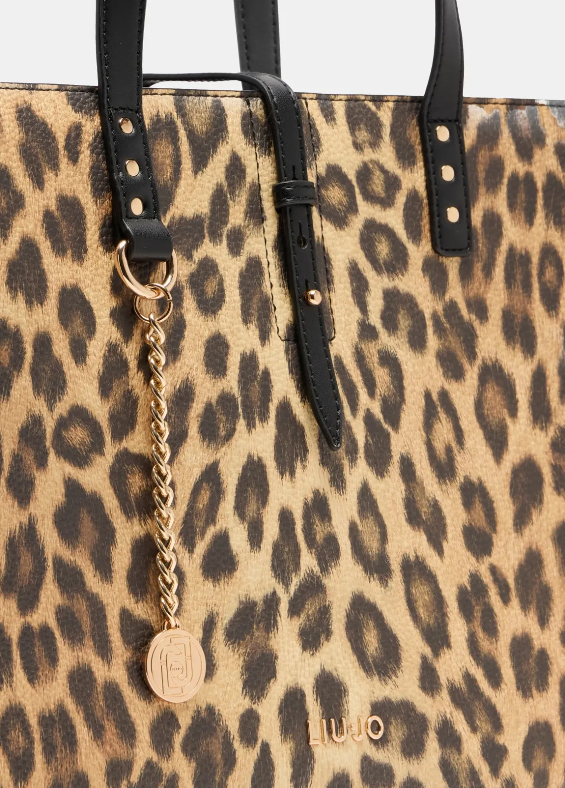 Liu Jo Bolso tote grande con estampado animal-Mujer Tote Bags