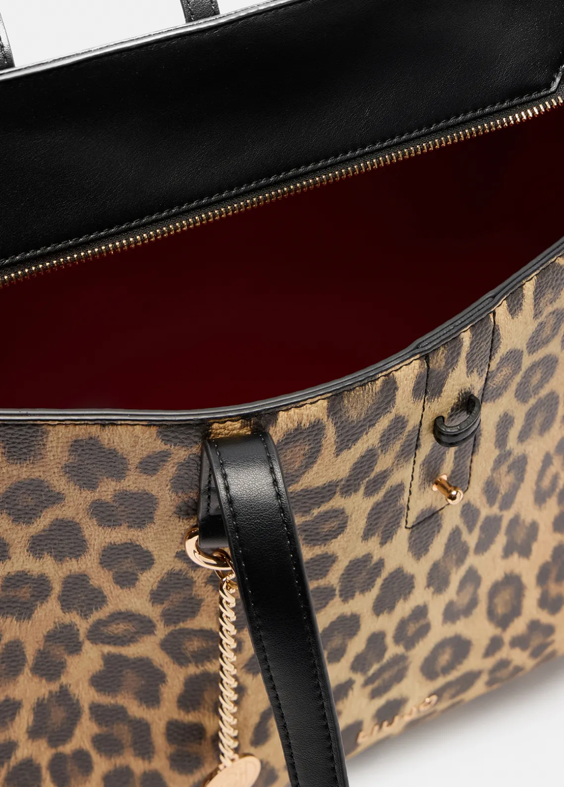 Liu Jo Bolso tote grande con estampado animal-Mujer Tote Bags