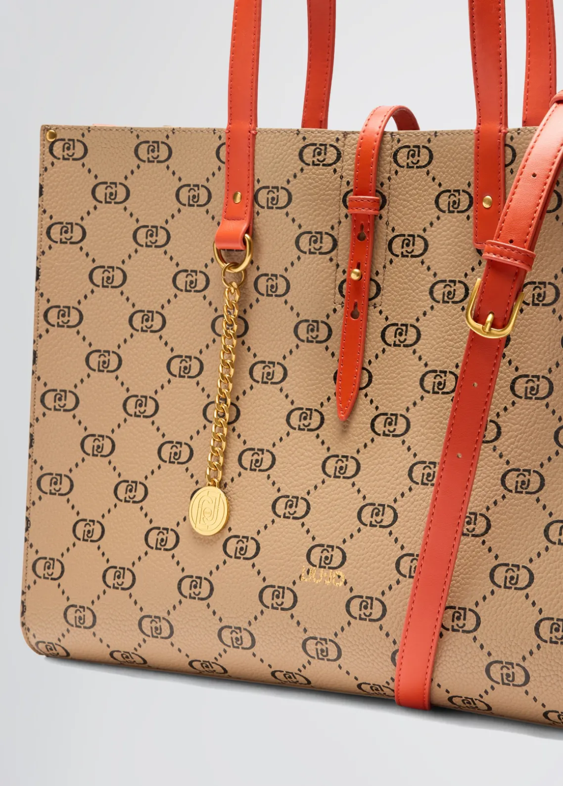 Liu Jo Bolso tote grande con monograma-Mujer Tote Bags