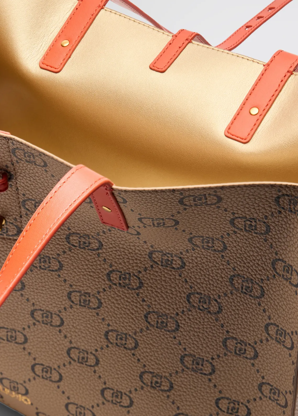 Liu Jo Bolso tote grande con monograma-Mujer Tote Bags