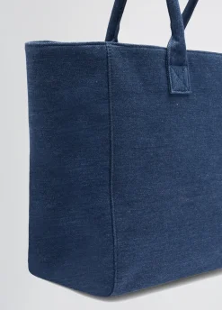 Liu Jo Bolso tote grande de denim-Mujer Tote Bags|Moda Baño