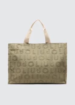 Liu Jo Bolso tote grande de jacquard-Mujer Tote Bags