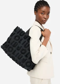 Liu Jo Bolso tote grande de mezcla de lana-Mujer Tote Bags