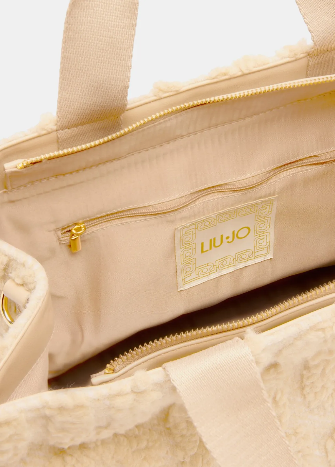 Liu Jo Bolso tote grande de mezcla de lana-Mujer Tote Bags