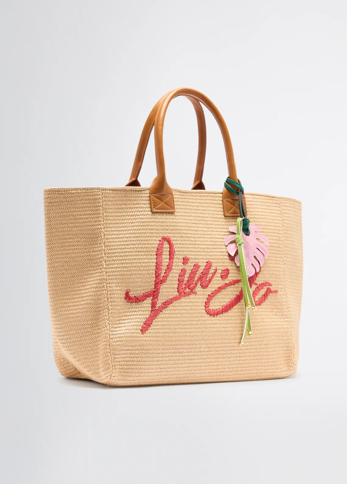 Liu Jo Bolso tote grande de rafia-Mujer Tote Bags|Moda Baño