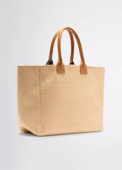 Liu Jo Bolso tote grande de rafia-Mujer Tote Bags|Moda Baño