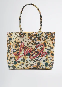 Liu Jo Bolso tote grande de tela estampada-Mujer Tote Bags|Moda Baño