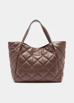 Liu Jo Bolso tote grande guateado-Mujer Tote Bags