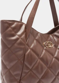 Liu Jo Bolso tote grande guateado-Mujer Tote Bags