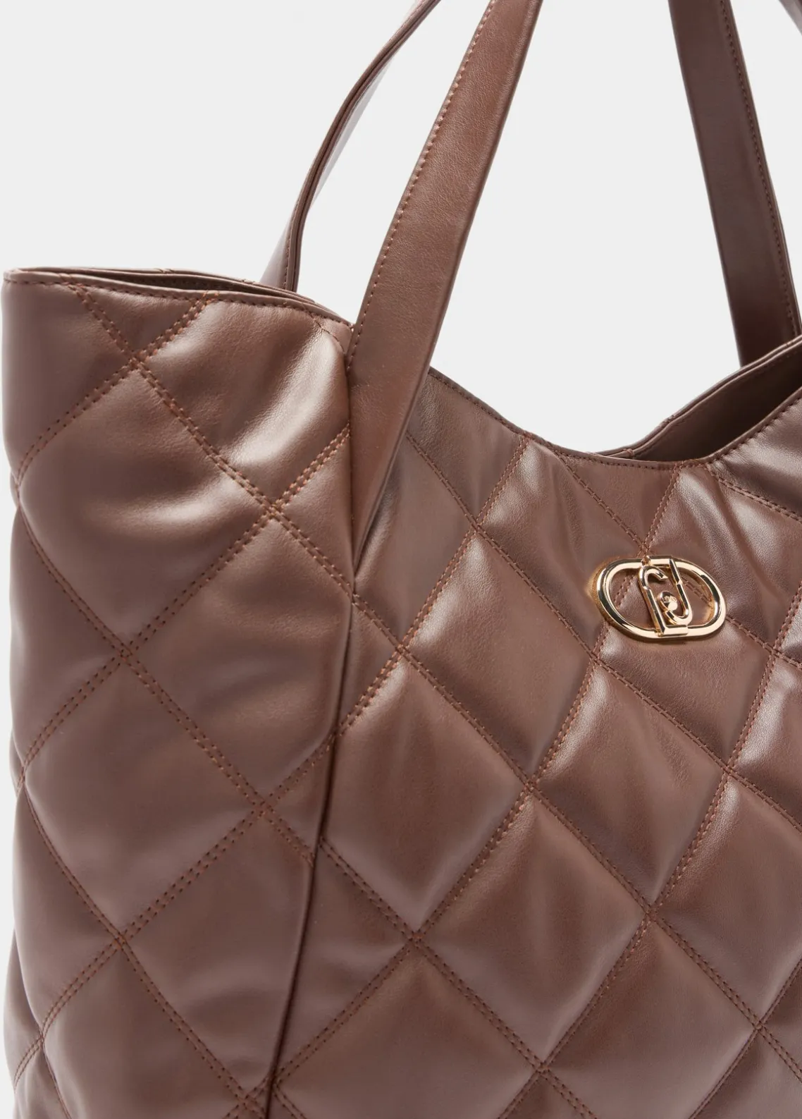 Liu Jo Bolso tote grande guateado-Mujer Tote Bags