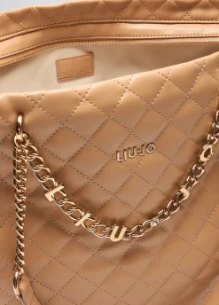 Liu Jo Bolso tote grande guateado-Mujer Tote Bags