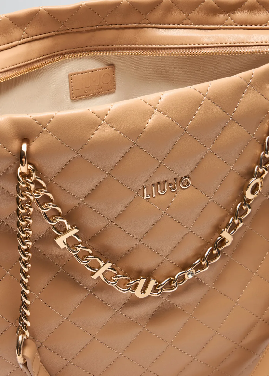 Liu Jo Bolso tote grande guateado-Mujer Tote Bags