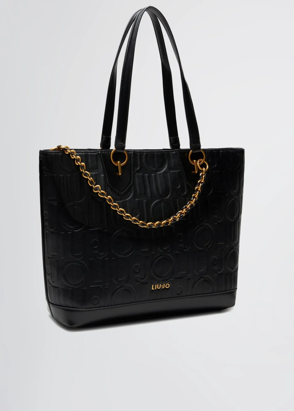Liu Jo Bolso tote mediano con cadena decorativa-Mujer Tote Bags