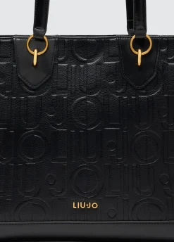 Liu Jo Bolso tote mediano con cadena decorativa-Mujer Tote Bags