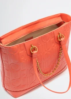 Liu Jo Bolso tote mediano con cadena decorativa-Mujer Tote Bags