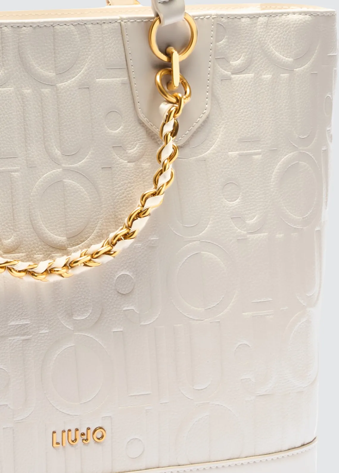 Liu Jo Bolso tote mediano con cadena decorativa-Mujer Tote Bags
