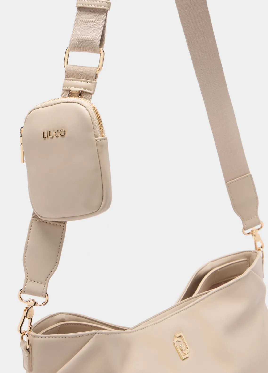 Liu Jo Bolso tote mediano con charm-Mujer Tote Bags